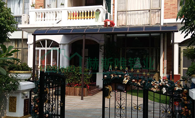 佛山順德藍天花語一街97號雨棚--蔡先生