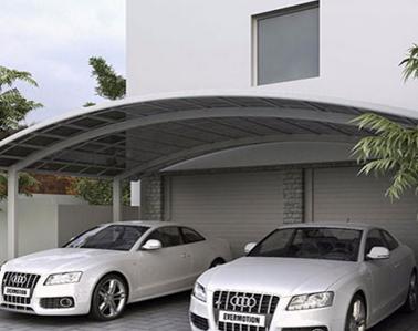 鋁合金車棚的好用與否是由鋁合金材質本身決定的