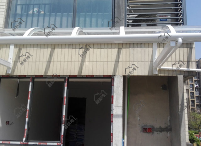 陽臺窗戶遮陽棚案例3 宣萱