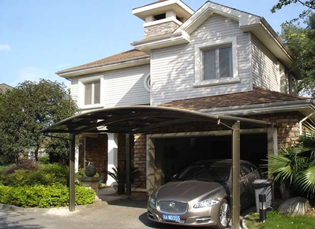 鋁合金合抱車棚