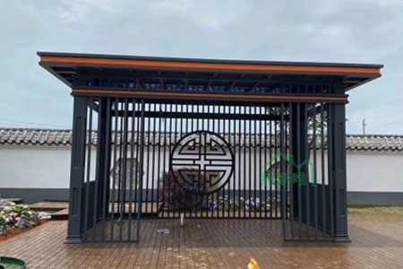 新中式涼亭，不僅是一種文化的傳承，更是一種藝術的再現