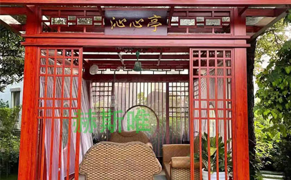 鋁合金新中式涼亭